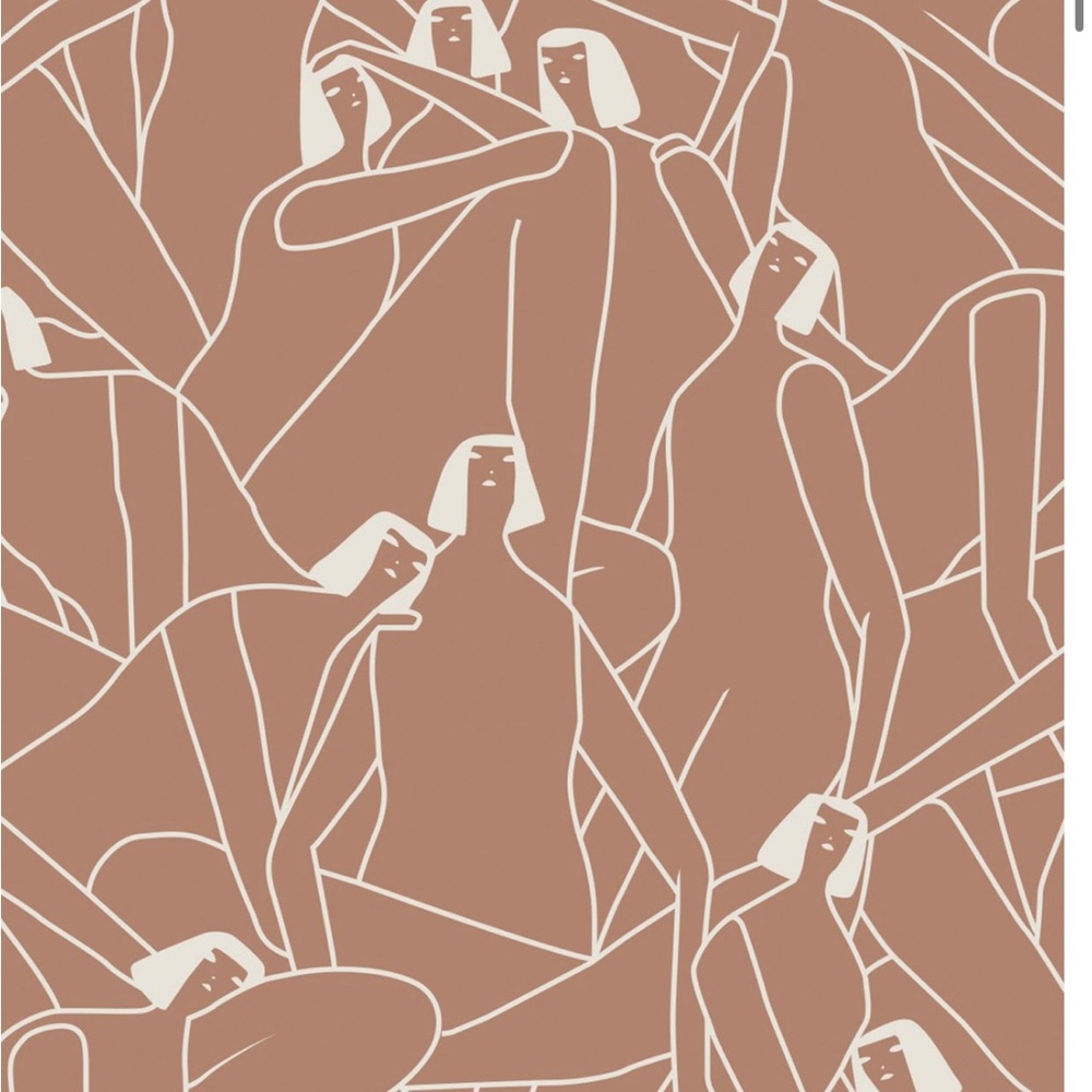 Laura Berger Non Woven Wallpaper in Field Season BRAND NEW FULL ROLL
